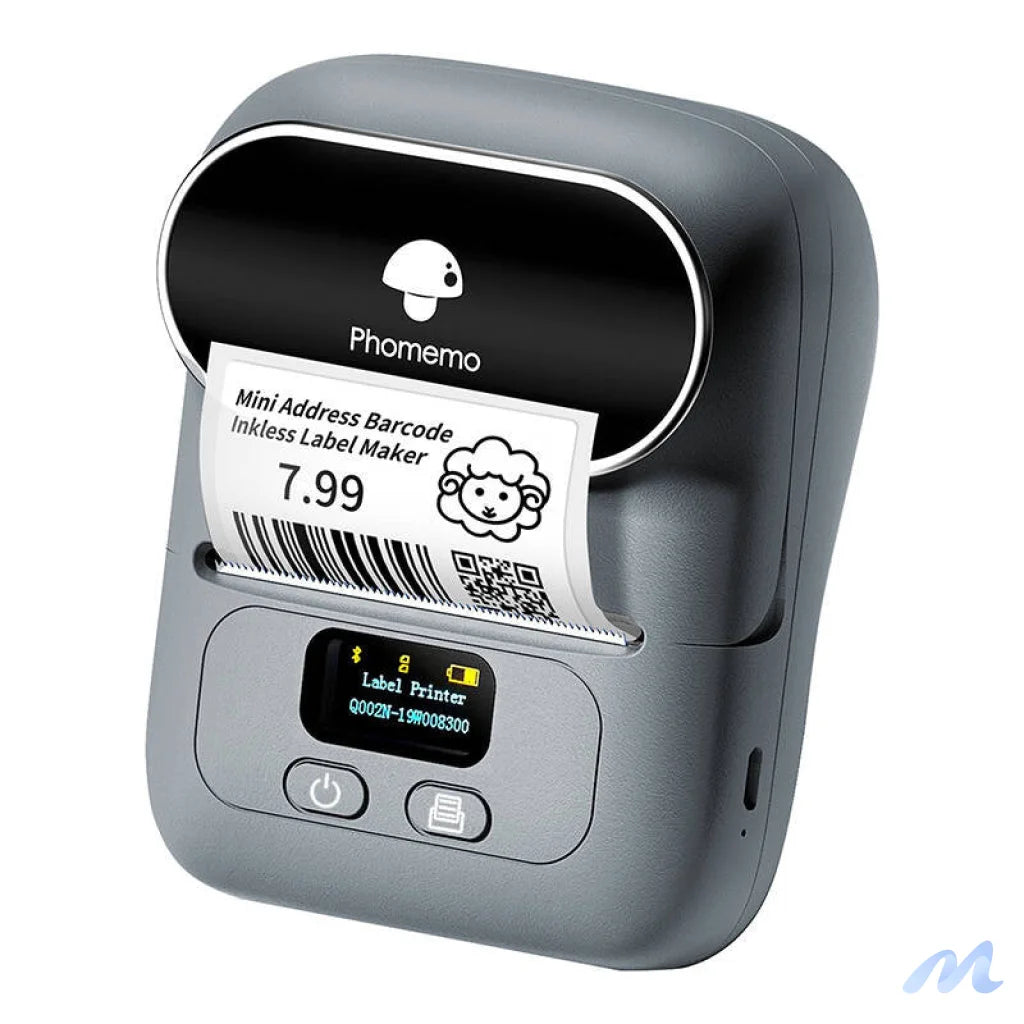 Phomemo M110 portable label printer (gray)