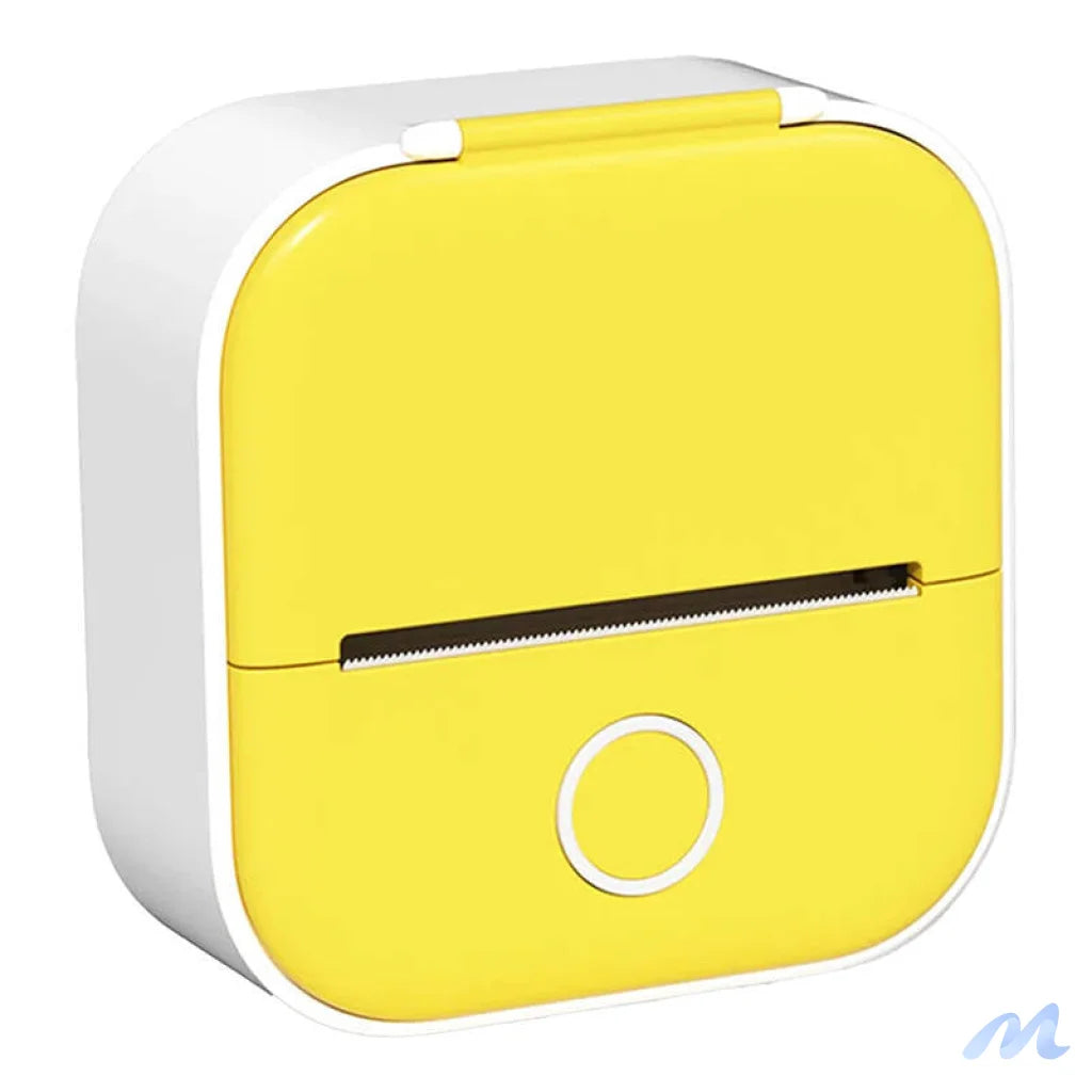 Phomemo T02 portable label printer (yellow)