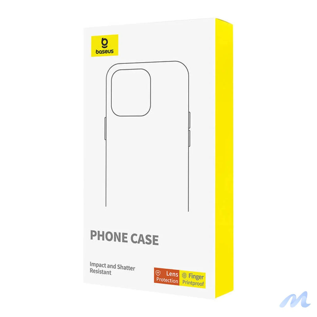 Phone Case Baseus SkyRing Magnetic with Stand for iP 13 Pro + tempered-glass and cleaning kit (black)