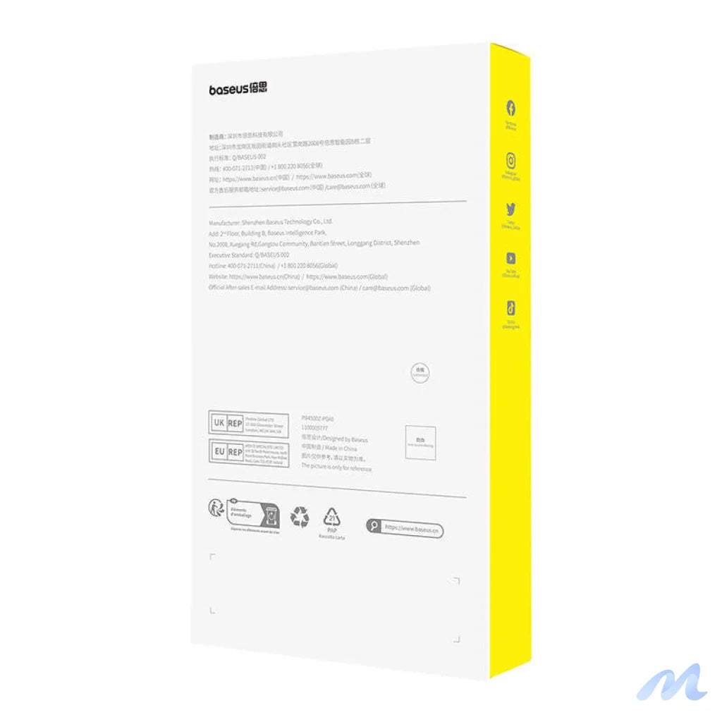 Phone Case Baseus SkyRing Magnetic with Stand for iP 14 Pro Max + tempered-glass and cleaning kit (purple)