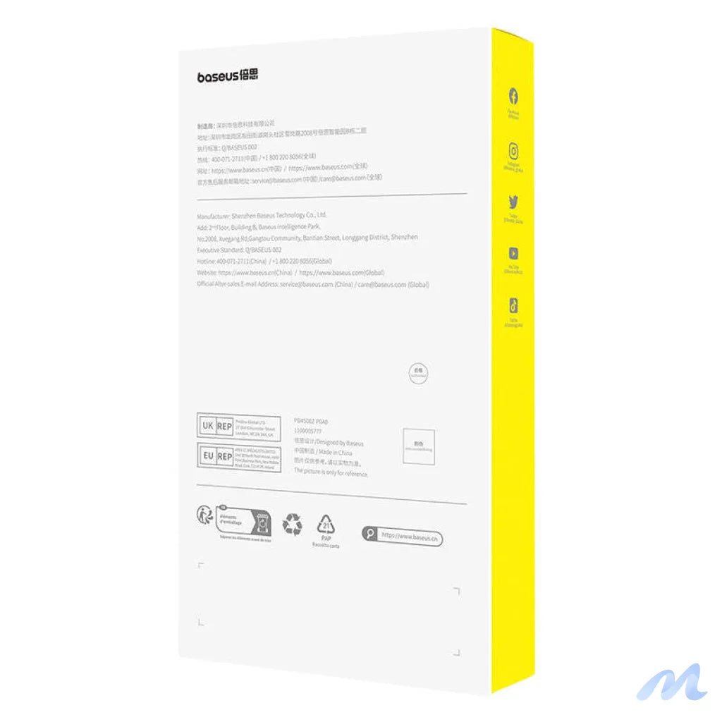 Phone Case with Stand Baseus SkyRing 360° for iP 15 +tempered-glass and cleaning kit (black)