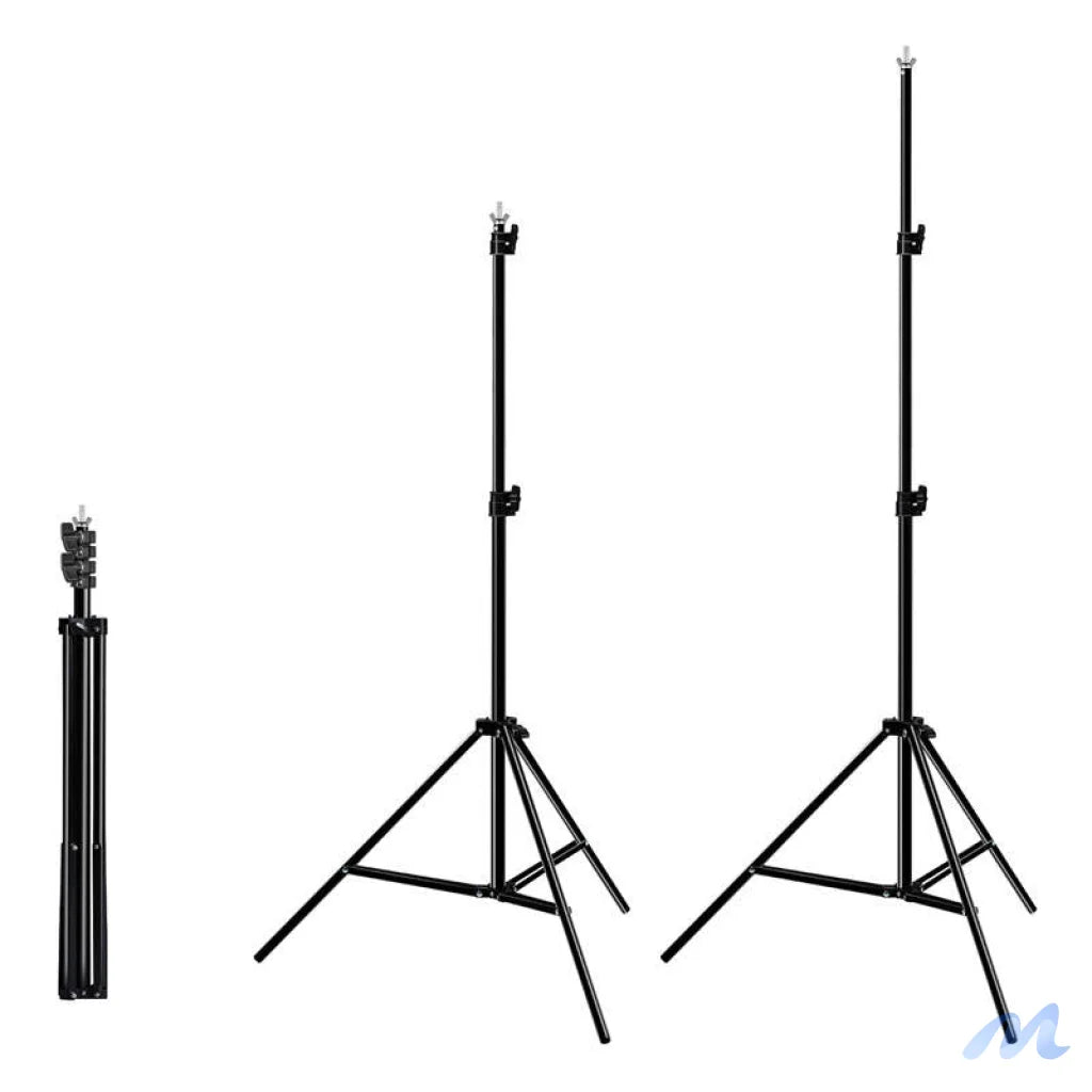 Photo studio background support Puluz 2x2m + Backdrops 3 pcs PKT5204