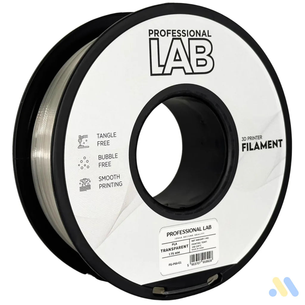 PLA is a basic and user-friendly filament, perfect for beginners. It prints easily, has good layer adhesion, and low warping.
