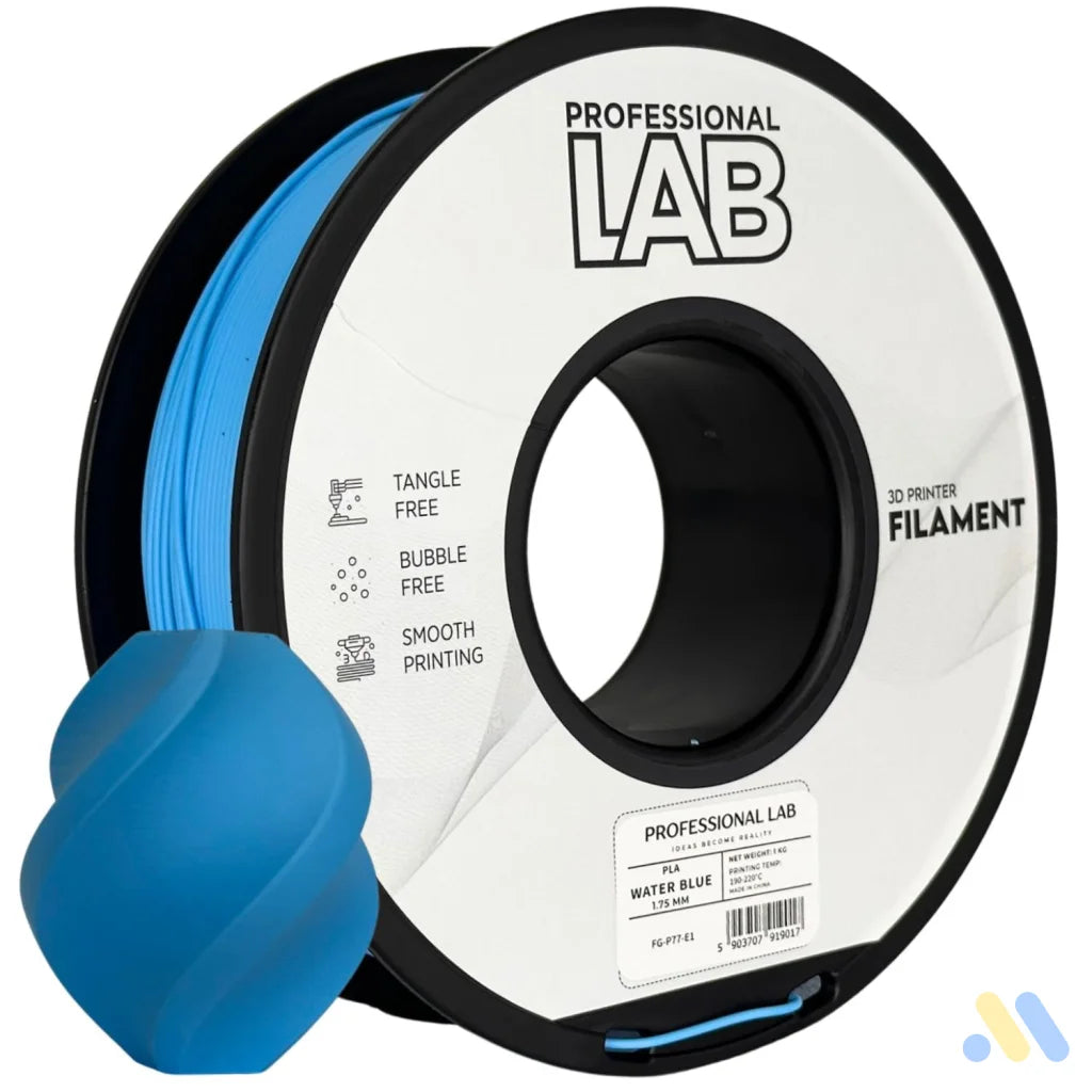 PLA is a basic and user-friendly filament, perfect for beginners. It prints easily, has good layer adhesion, and low warping.