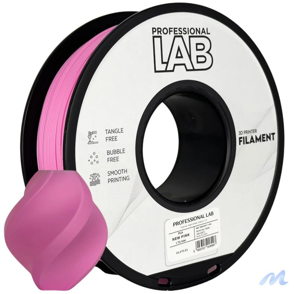 PLA is a basic and user-friendly filament, perfect for beginners. It prints easily, has good layer adhesion, and low warping.