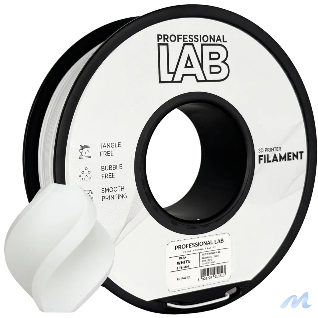 PLA+ is an enhanced version of standard PLA – more durable, less brittle, and more resistant to cracking while still maintaining easy printability.