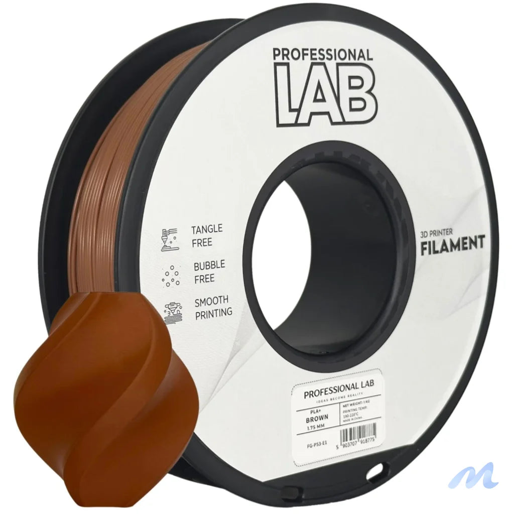 PLA+ is an enhanced version of standard PLA – more durable, less brittle, and more resistant to cracking while still maintaining easy printability.