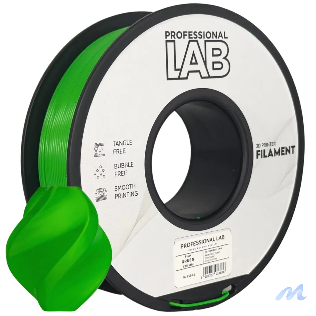 PLA+ is an enhanced version of standard PLA – more durable, less brittle, and more resistant to cracking while still maintaining easy printability.