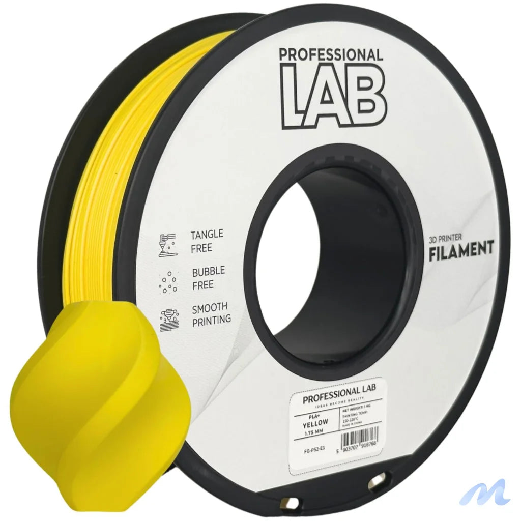 PLA+ is an enhanced version of standard PLA – more durable, less brittle, and more resistant to cracking while still maintaining easy printability.