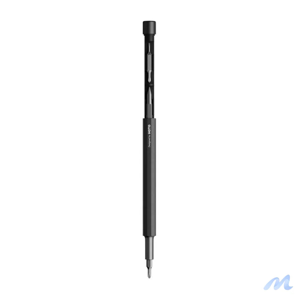 Pocket precision screwdriver and fountain pen 5-in-1 HOTO QWLSD013 (black)
