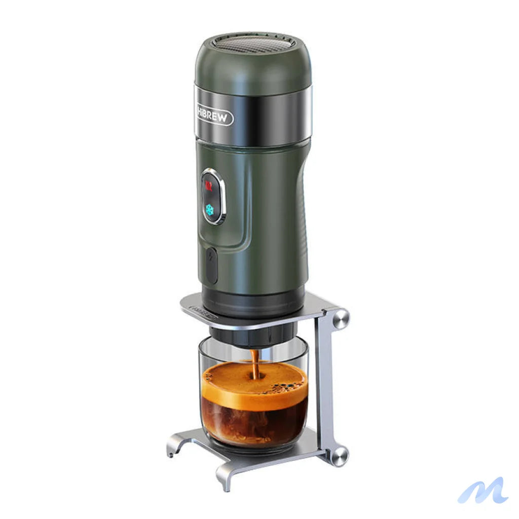 Portable 3-in-1 coffee maker with case HiBREW H4B_GN