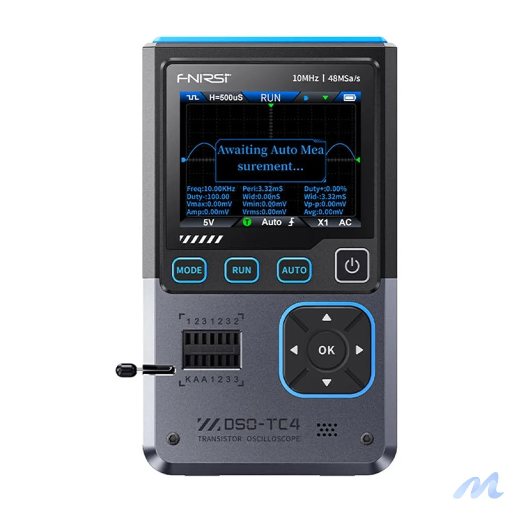 Portable 3-in-1 mini oscilloscope FNIRSI DSO-TC4