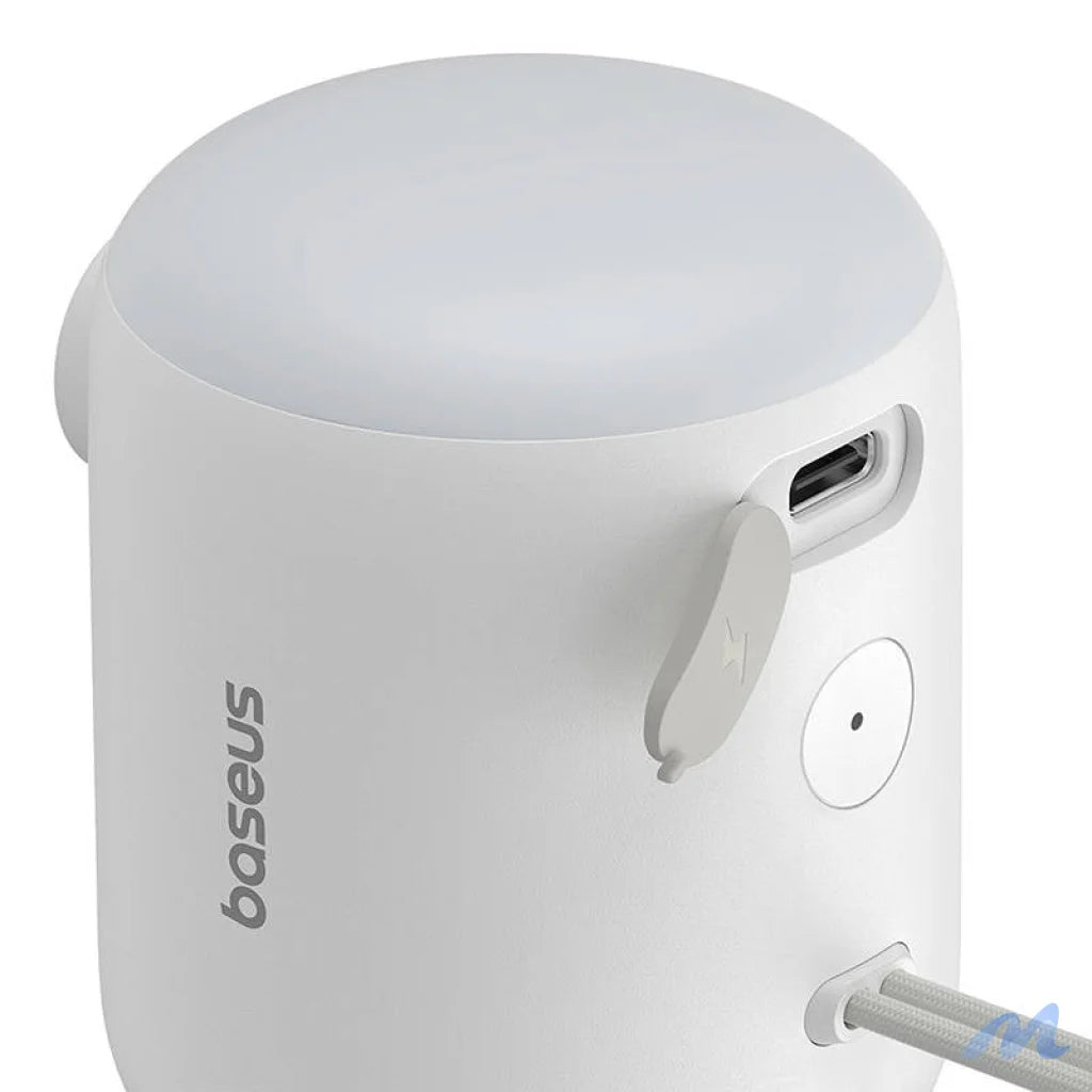Portable Air Pump Baseus PocketGo (White)