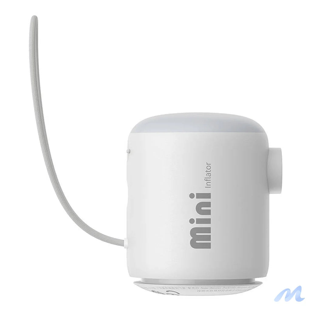 Portable Air Pump Baseus PocketGo (White)