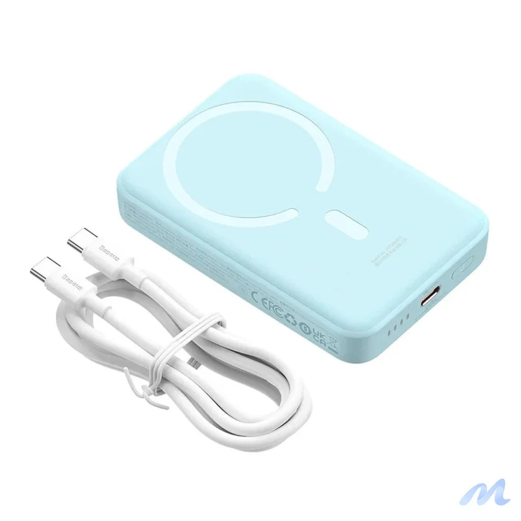 Power Bank mini Baseus 10000mAh, USB-C 30W Blue
