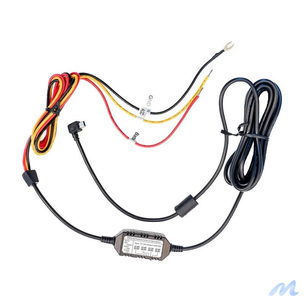 Power cable for VIOFO HK3 miniUSB video recorders