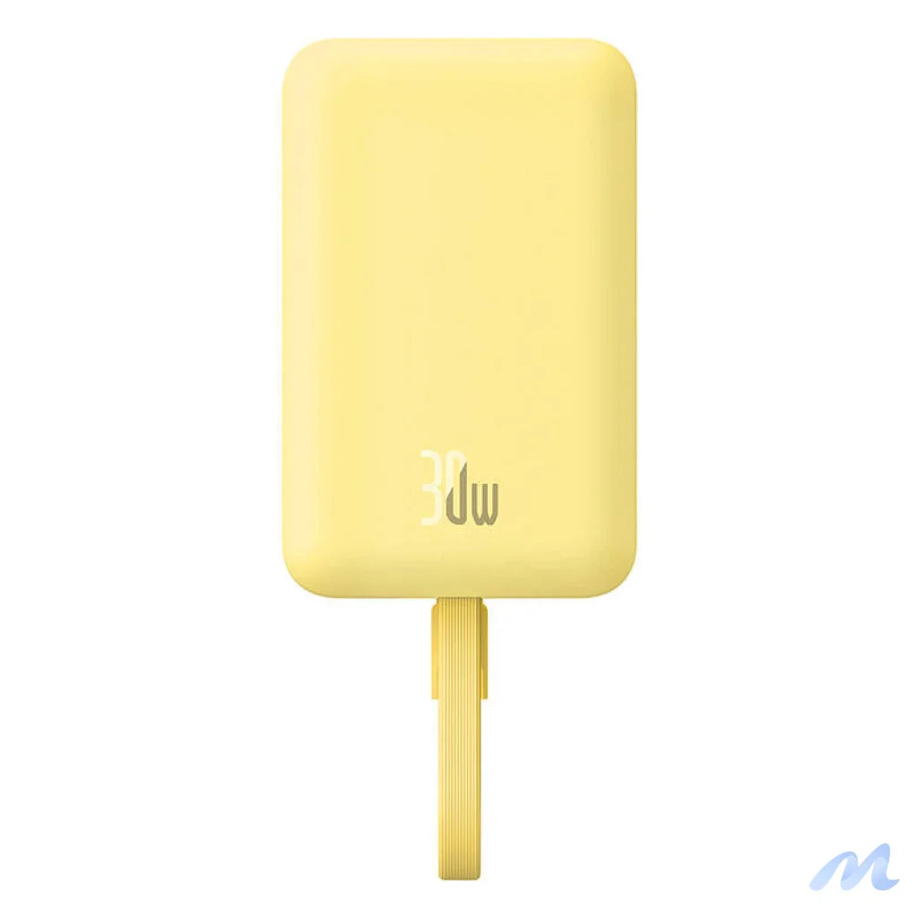 Powerbank Baseus Magnetic Mini 10000mAh 30W MagSafe (yellow)