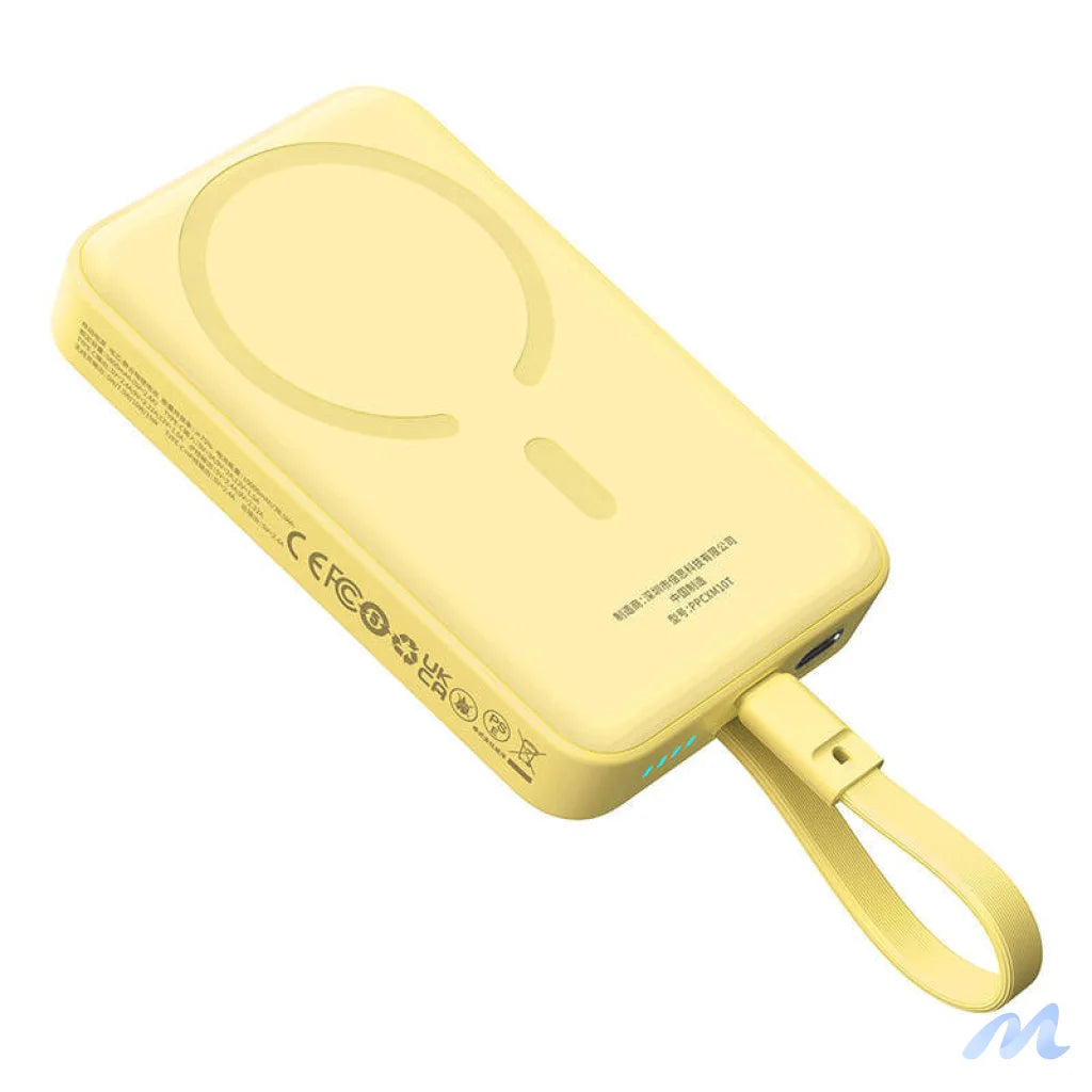 Powerbank Baseus Magnetic Mini 10000mAh 30W MagSafe (yellow)