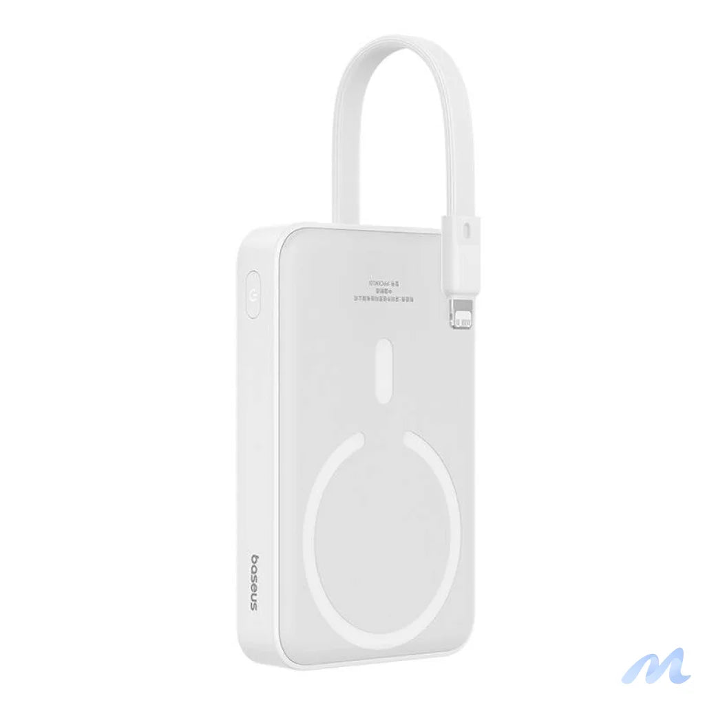 Powerbank Baseus Magnetic Mini 10000mAh, Lightning 20W MagSafe (white)