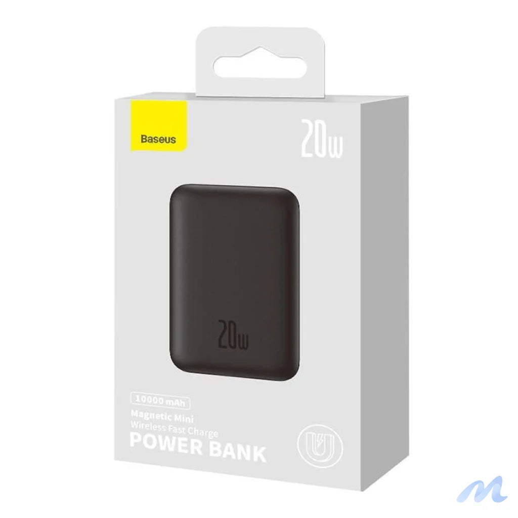 Powerbank Baseus Magnetic Mini 10000mAh, USB-C 20W MagSafe (black)