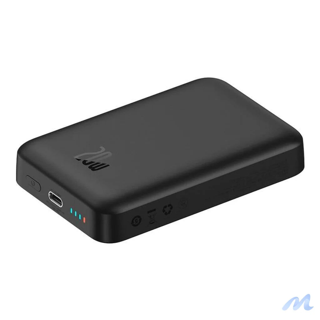 Powerbank Baseus Magnetic Mini 10000mAh, USB-C 20W MagSafe (black)
