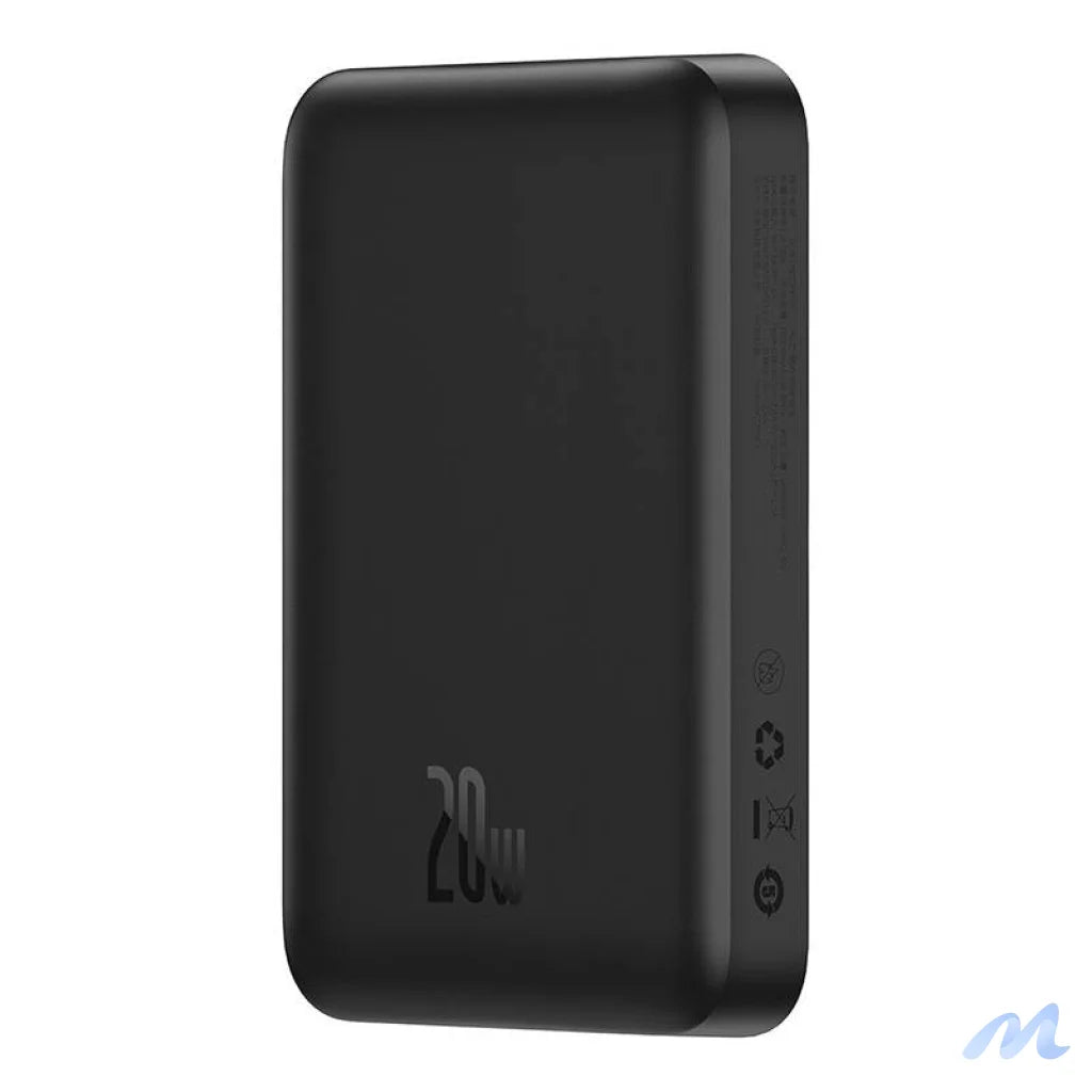 Powerbank Baseus Magnetic Mini 10000mAh, USB-C 20W MagSafe (black)