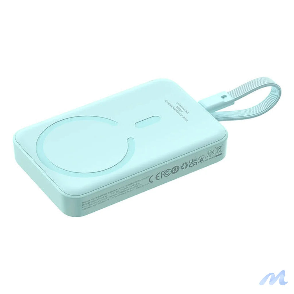 Powerbank Baseus Magnetic Mini 10000mAh, USB-C 30W MagSafe (blue)
