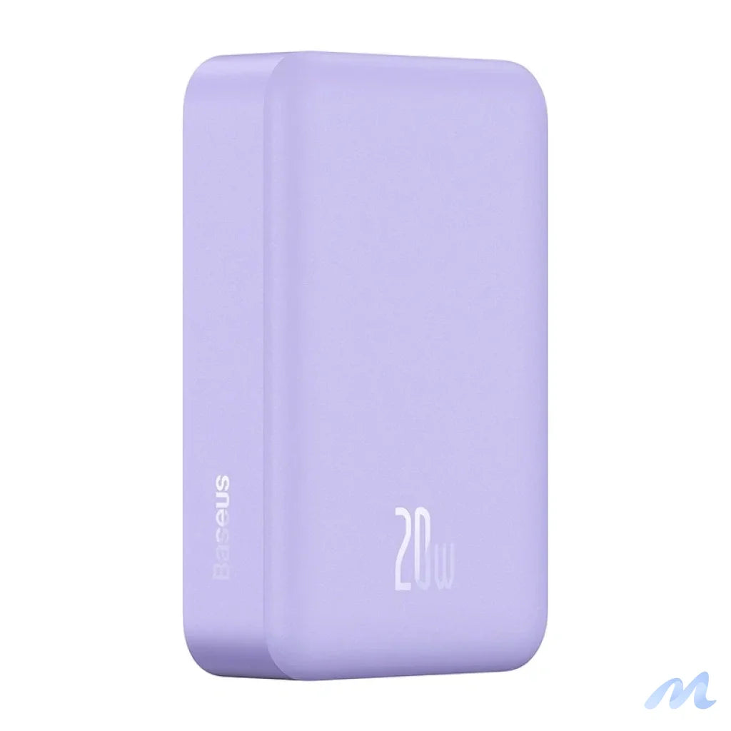 Powerbank Baseus Magnetic Mini 20000mAh, USB-C 20W MagSafe (purple)