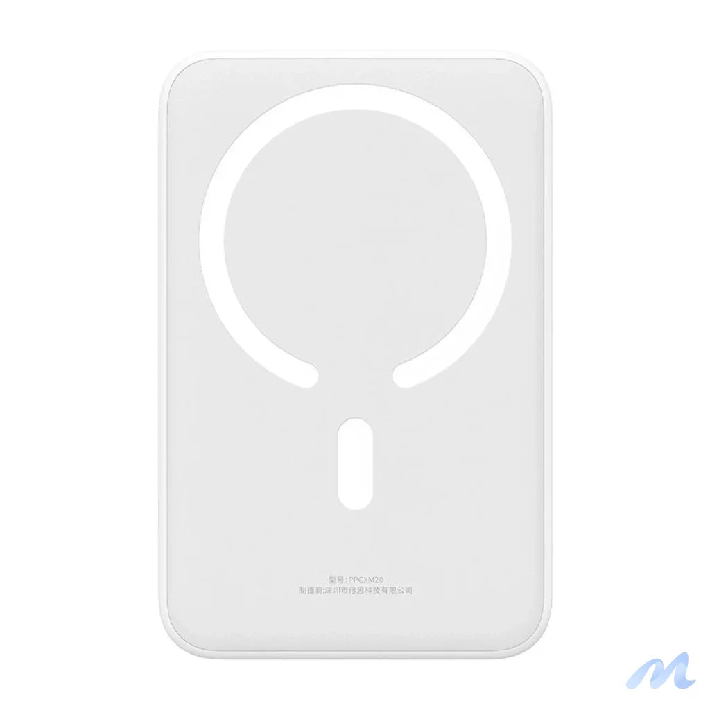 Powerbank Baseus Magnetic Mini 20000mAh, USB-C 20W MagSafe (white)