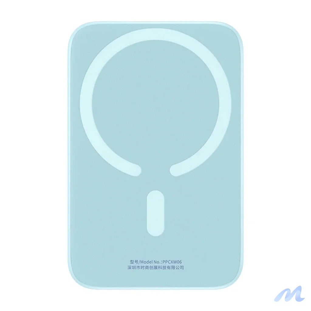 Powerbank Baseus Magnetic Mini 6000mAh, USB-C 20W MagSafe (blue)