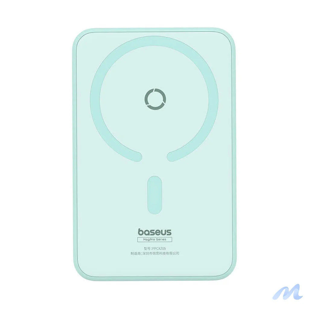 Powerbank Baseus MagPro Magnetic 5000mAh 20W, MagSafe (mint)