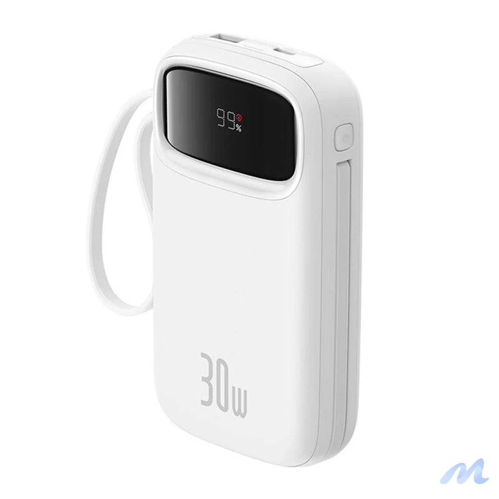 Powerbank Baseus QPow 2 20000mAh 30W 2xUSB-C (white)