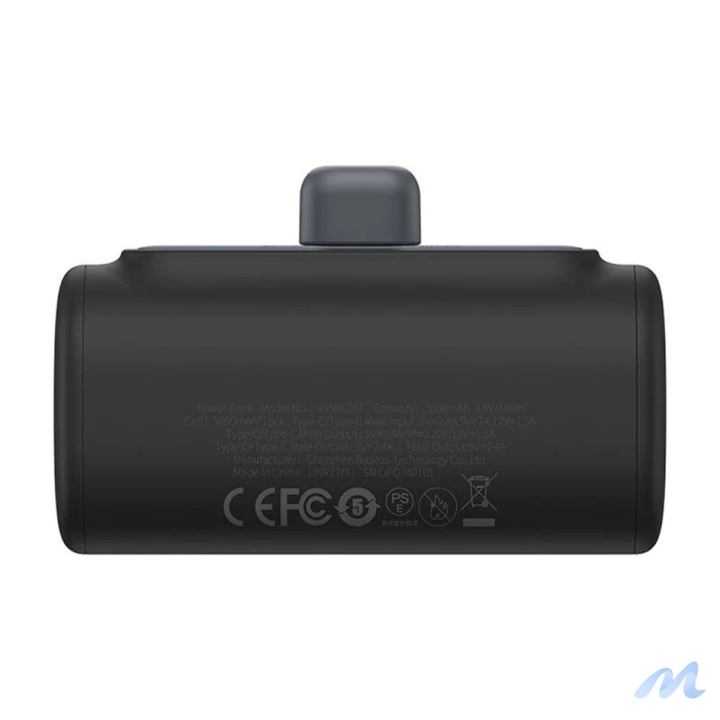 Powerbank OS-Baseus Compact IP 5000mAh 20W (black)