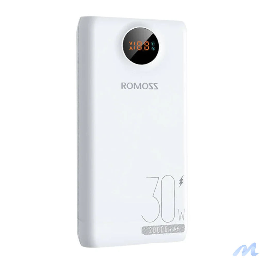 Powerbank Romoss SW20S Pro 20000mAh, 30W (white)