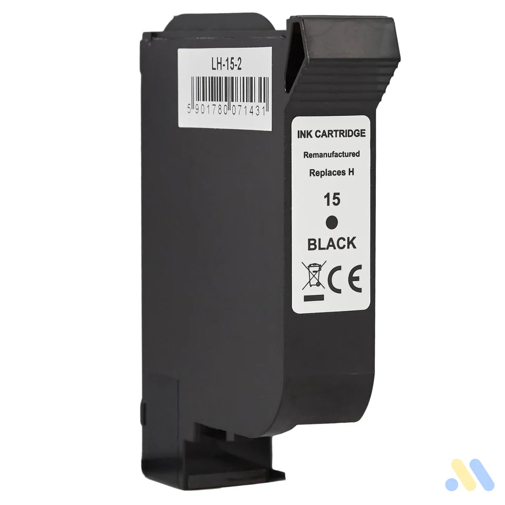 Printhead for HP | C6615DE | rem. | black | 40 ml | bulk