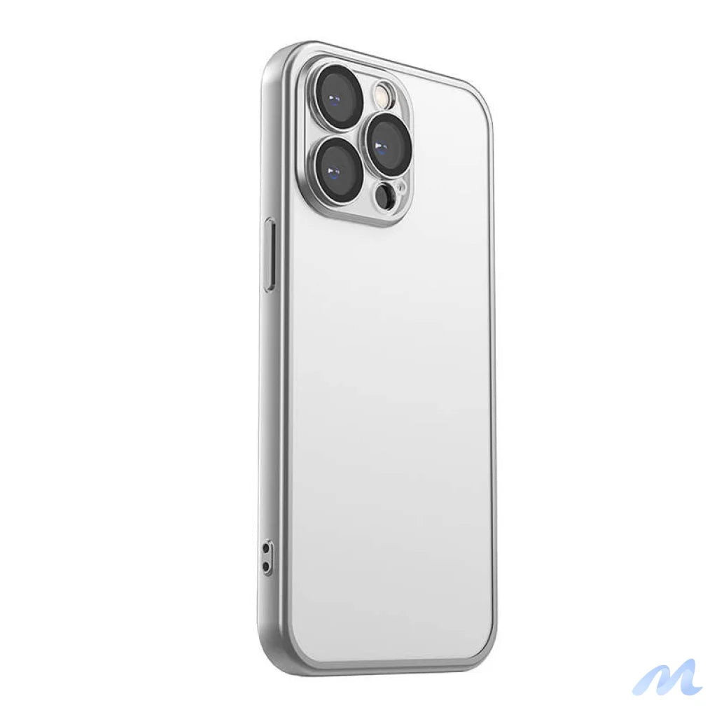 Protective phone case Joyroom JR-15Q2 for iPhone 15 Pro (matte gray)