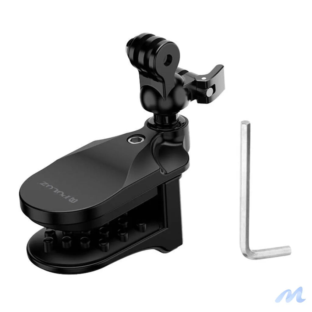 PULUZ helmet mount for sports cameras (DJI Action, GoPro Hero)(black)