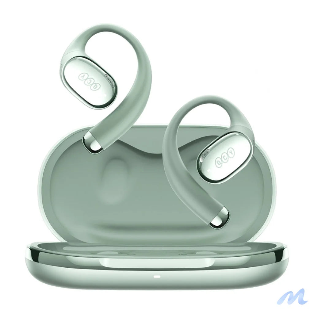 QCY Crossky R70 wireless earphones (green)