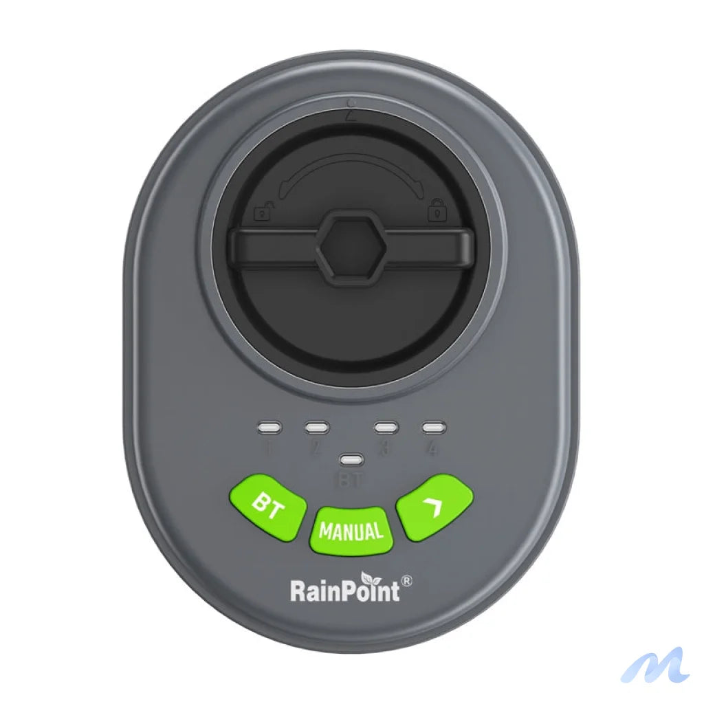 RainPoint 4-zone sprinkler controller with app, Bluetooth