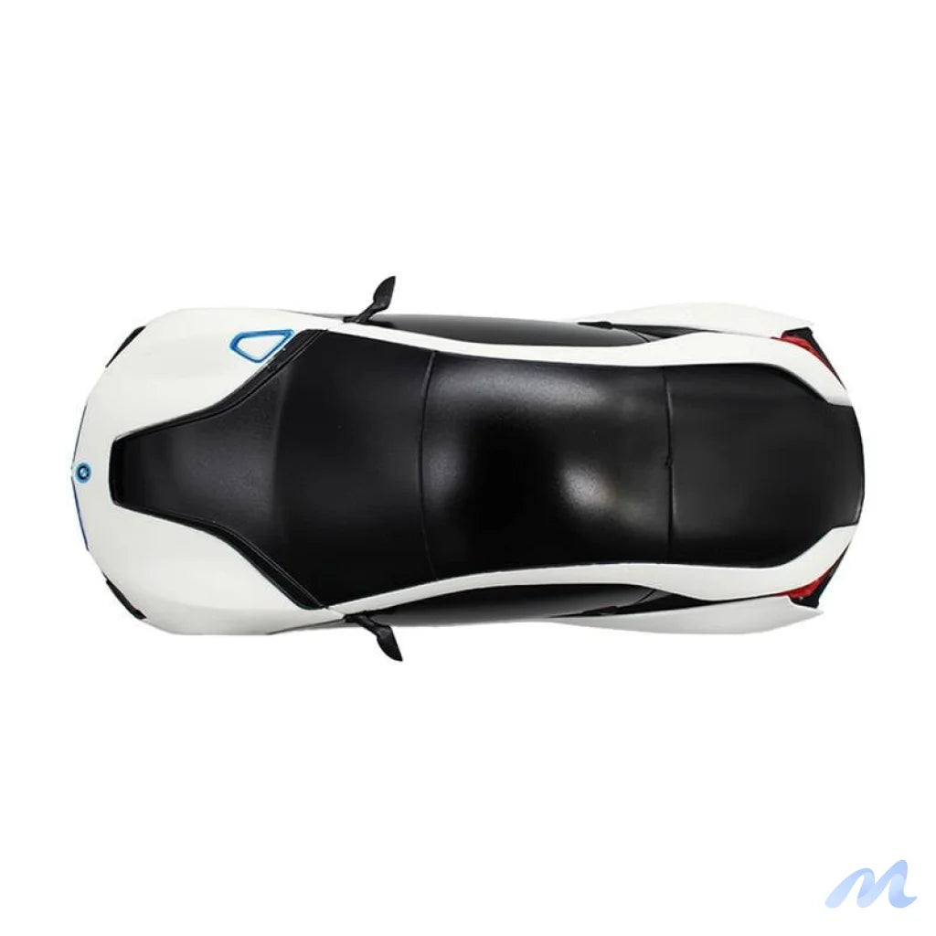 RASTAR R/C 1:24 BMW i8 remote controlled car- UV-sensitive (white and yellow)