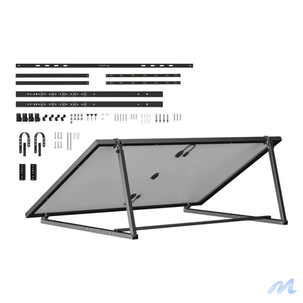 Regulowany uchwyt Ecoflow na panel PV 400W wolnostojący lub do montażu ściennego