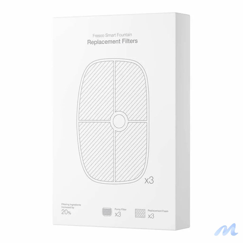 Replacement Filters + Sponge +pump sticke Petoneer (3 pcs)