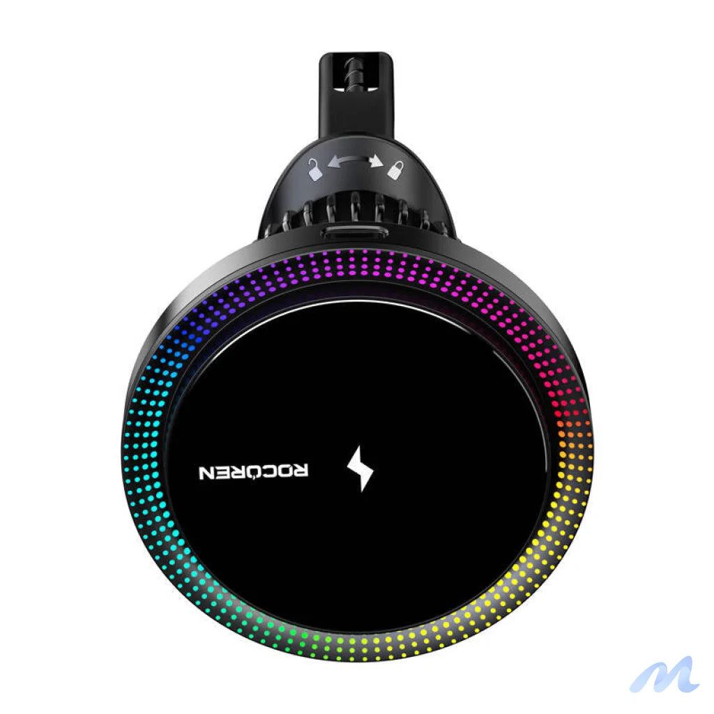 Rocoren RCZJ-XK01 wireless car charger, 15W (black)