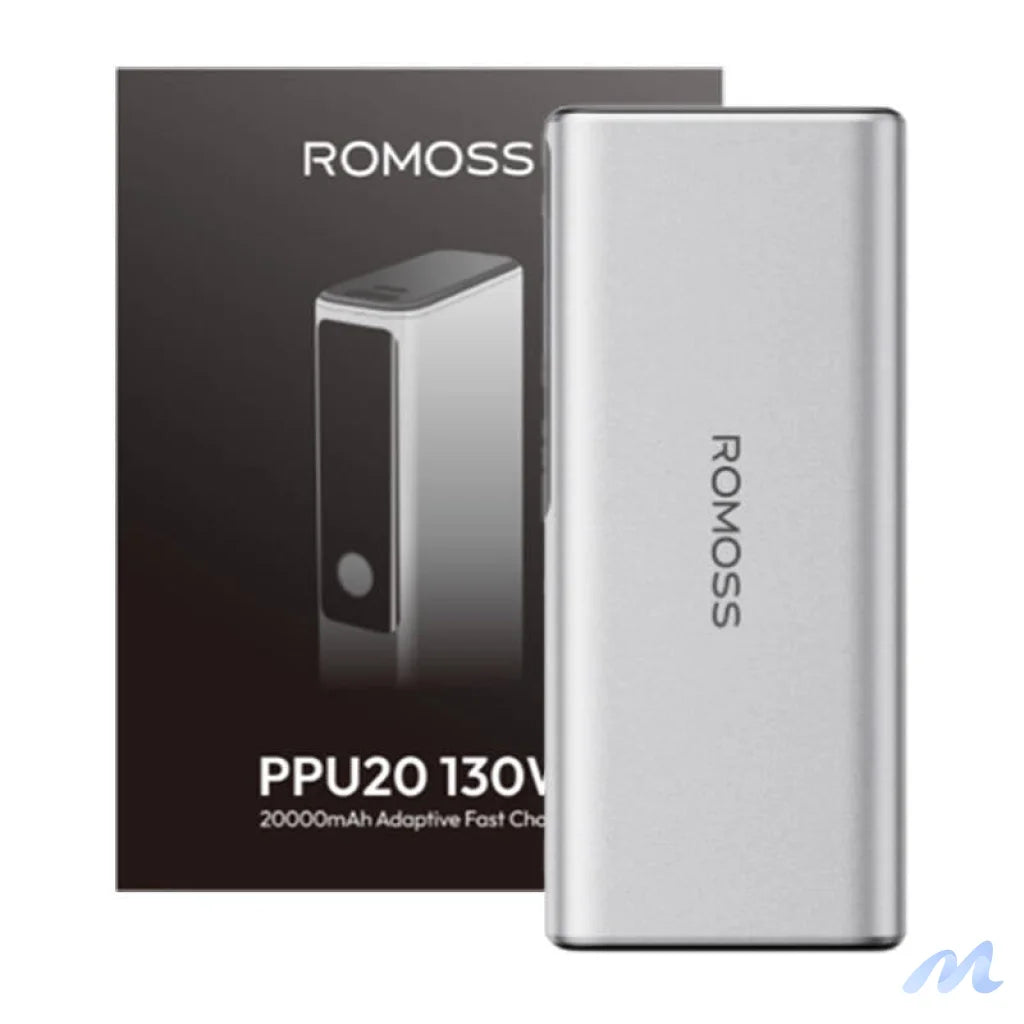 Romoss PPU10 10000mAh 130W Powerbank (silver)