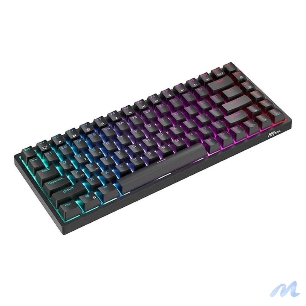 Royal Kludge RK84 RGB Wireless Mechanical Keyboard, Brown switch (black) (QWERTY)