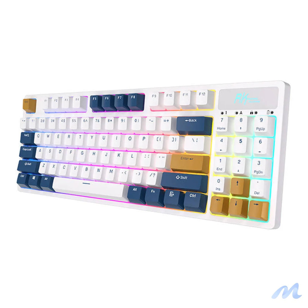 Royal Kludge RK89 RGB Wireless Mechanical Keyboard, Lemon switch (white) (QWERTY)