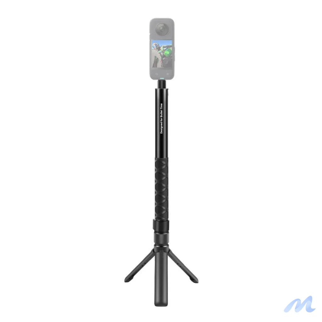 Selfie Stick 110cm PULUZ for sports cameras (including Insta360 X4 / X5 / DJI Osmo Action 5 Pro).