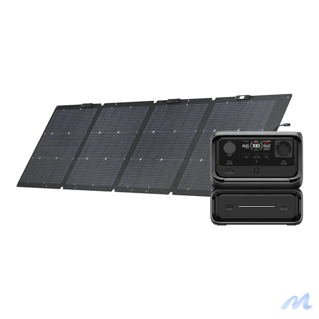 Set: EcoFlow River 3 Max power station + 220W photovoltaic panel.