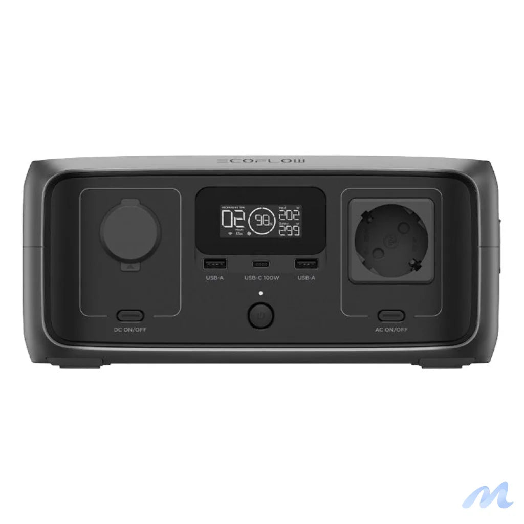 Set: EcoFlow RIVER 3 UPS Power Station + 45W Photovoltaic Panel.