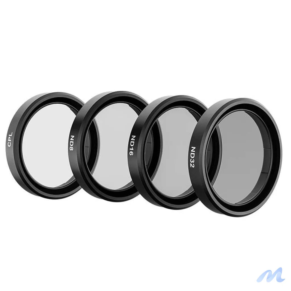 Set of 4 TELESIN CPL/ND8/ND16/ND32 filters for DJI Osmo Action 3 / 4 / 5